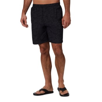 Columbia Big Dippers Water Big, Pantalones Cortos Negros Para Hombre | 034829-PBT